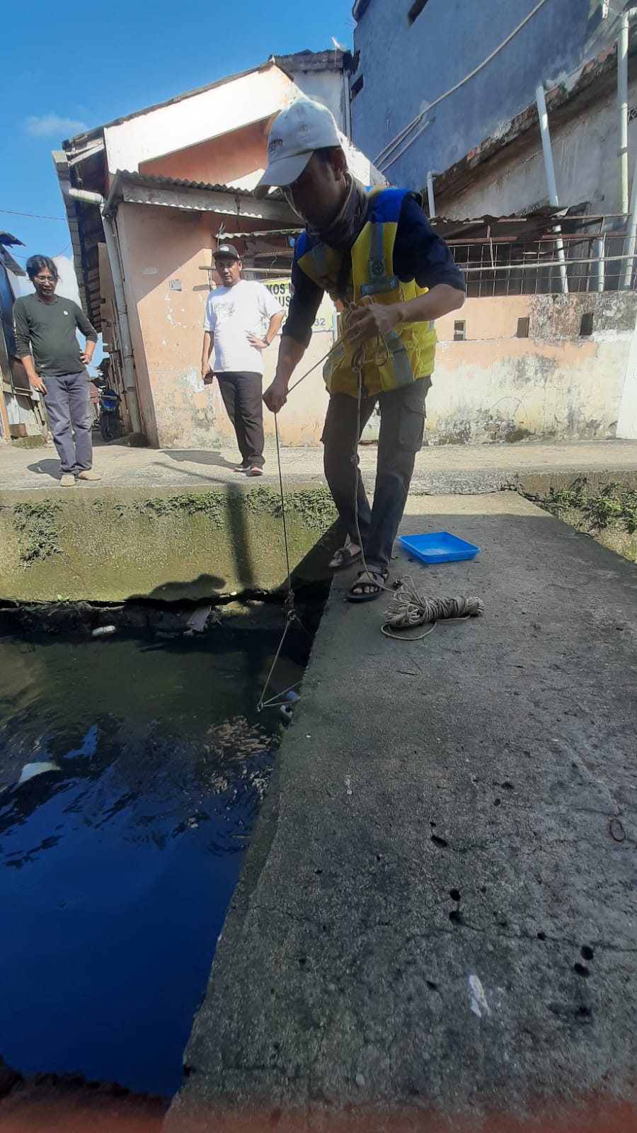 Advis Teknis Pengukuran Kualitas Air, Waduk, Sungai dan Sedimen di Muara S Bendung Palembang