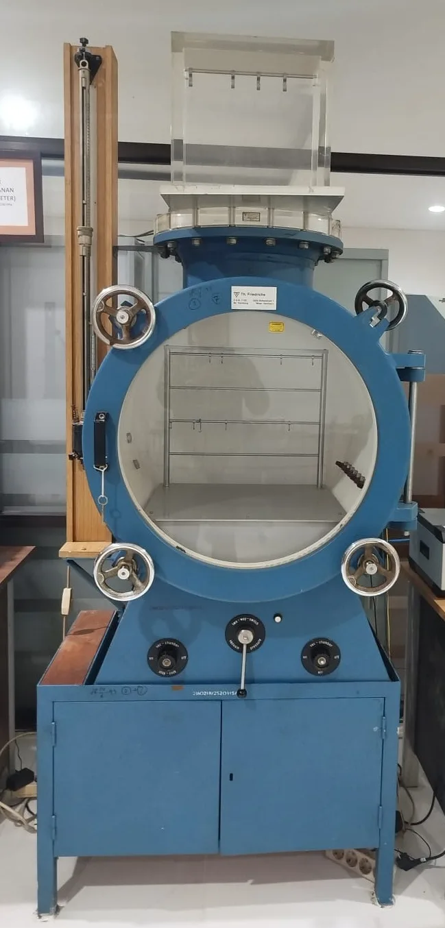 Pressure Chamber Media Kalibrasi Barometer